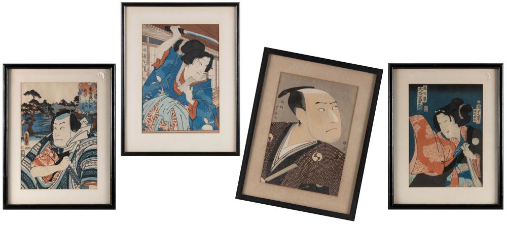 FOUR ASSORTED ACTOR PRINTS EDO 2f1e76