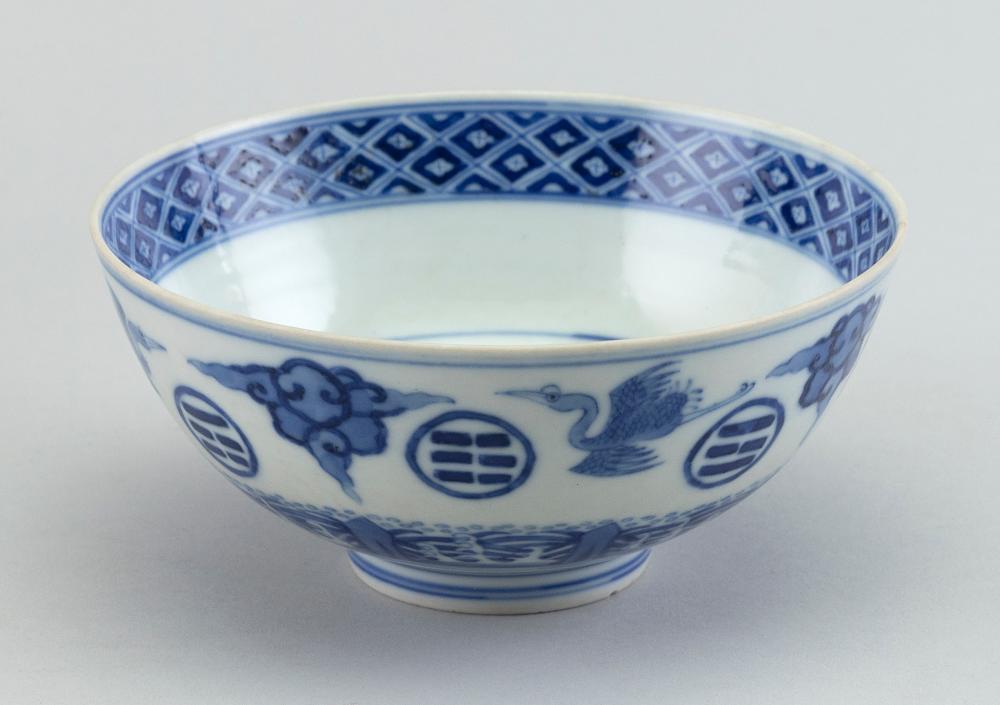 CHINESE BLUE AND WHITE PORCELAIN