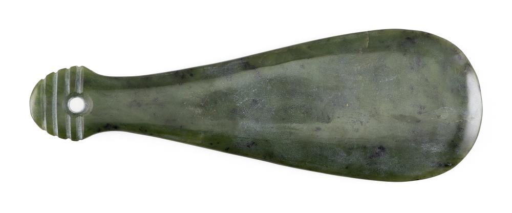 SPINACH GREEN JADE CEREMONIAL AX 2f20b8