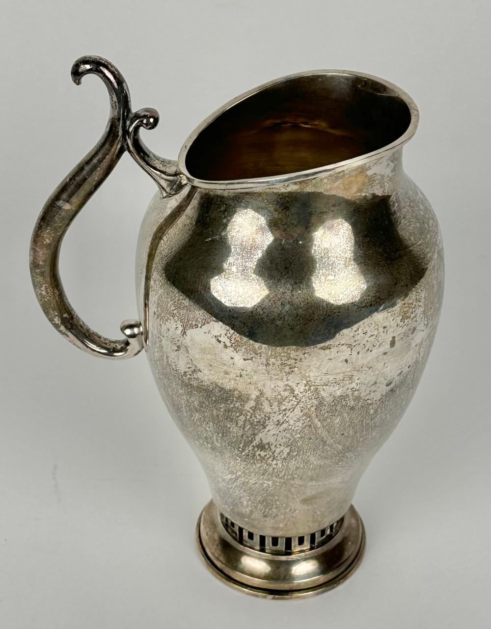 MEXICAN STERLING SILVER WATER PITCHER