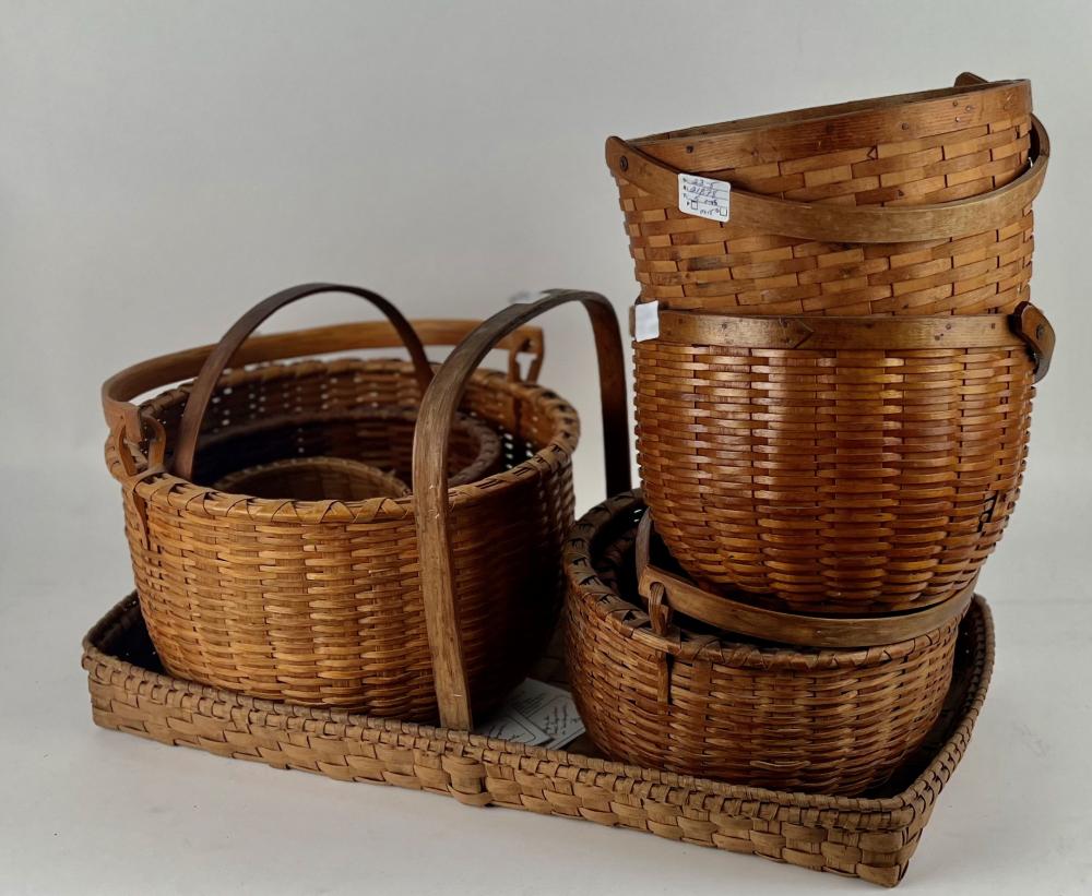 LARGE LOT OF BASKETS 19TH 20TH 2f2164