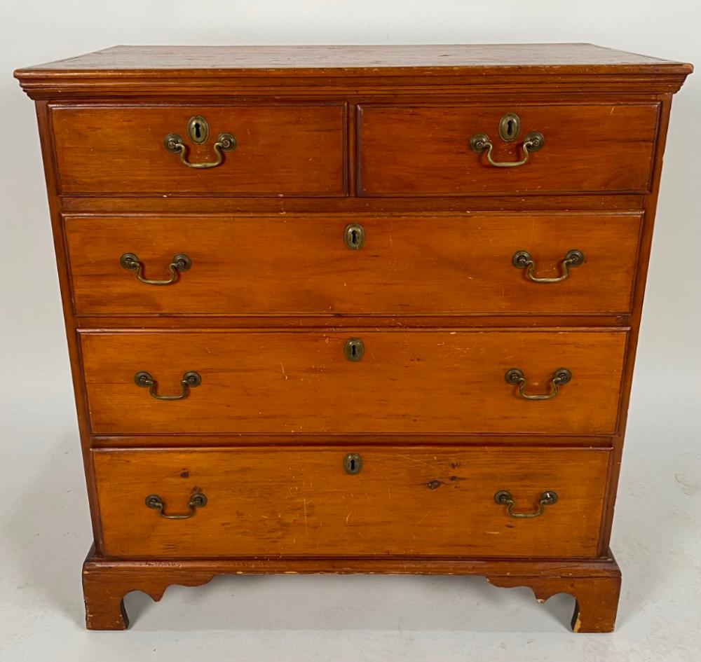 CHIPPENDALE CHEST OF DRAWERS EARLY