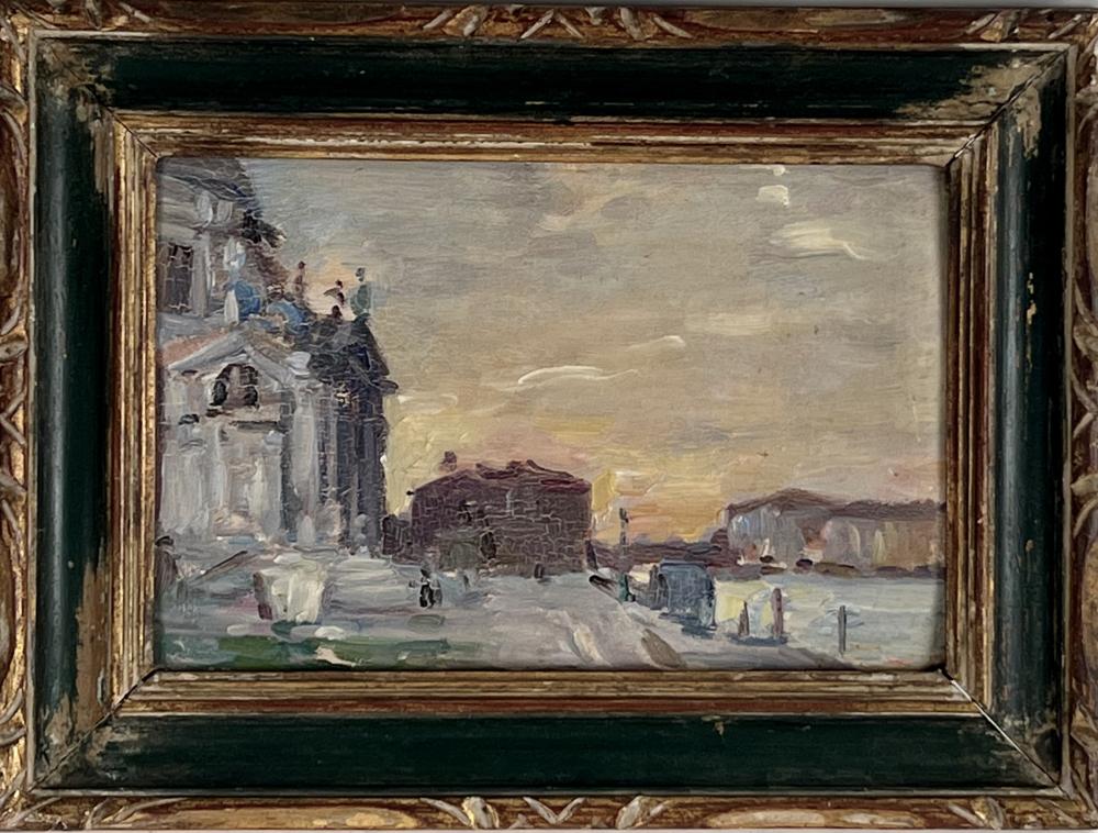 PAINTING OF A VENETIAN SCENE LATE 2f21be