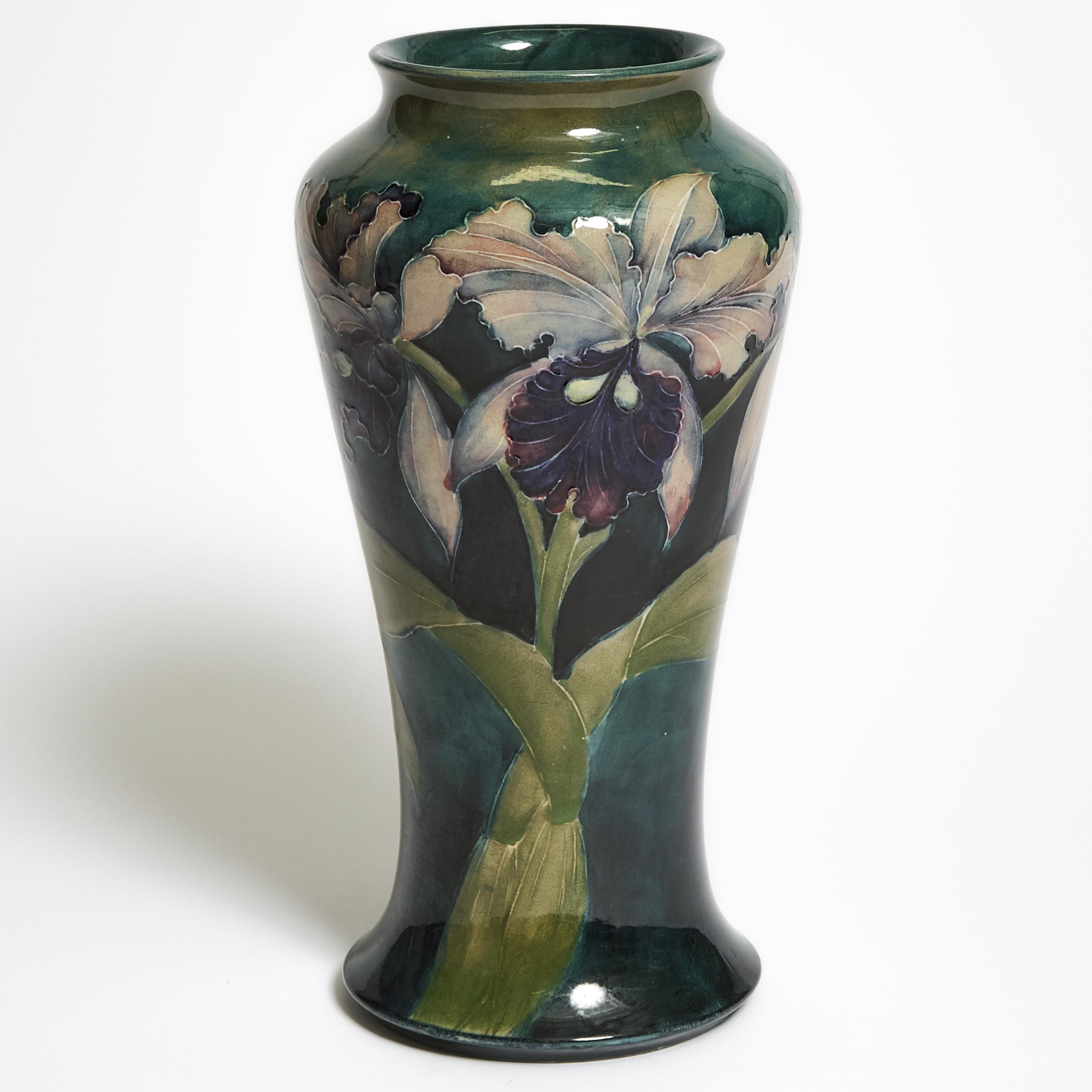 Moorcroft Orchids Vase c 1916 18 2f21f8
