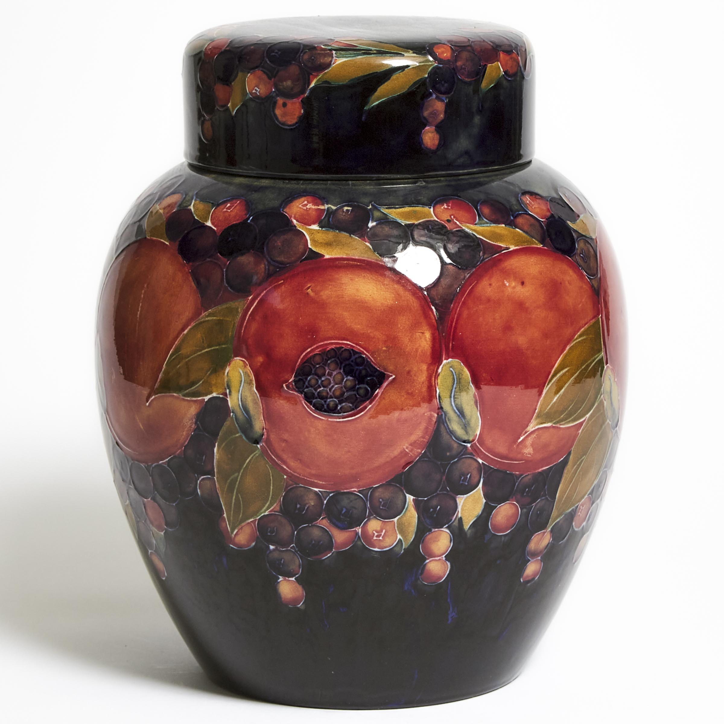 Moorcroft Pomegranate Ginger Jar  2f2209