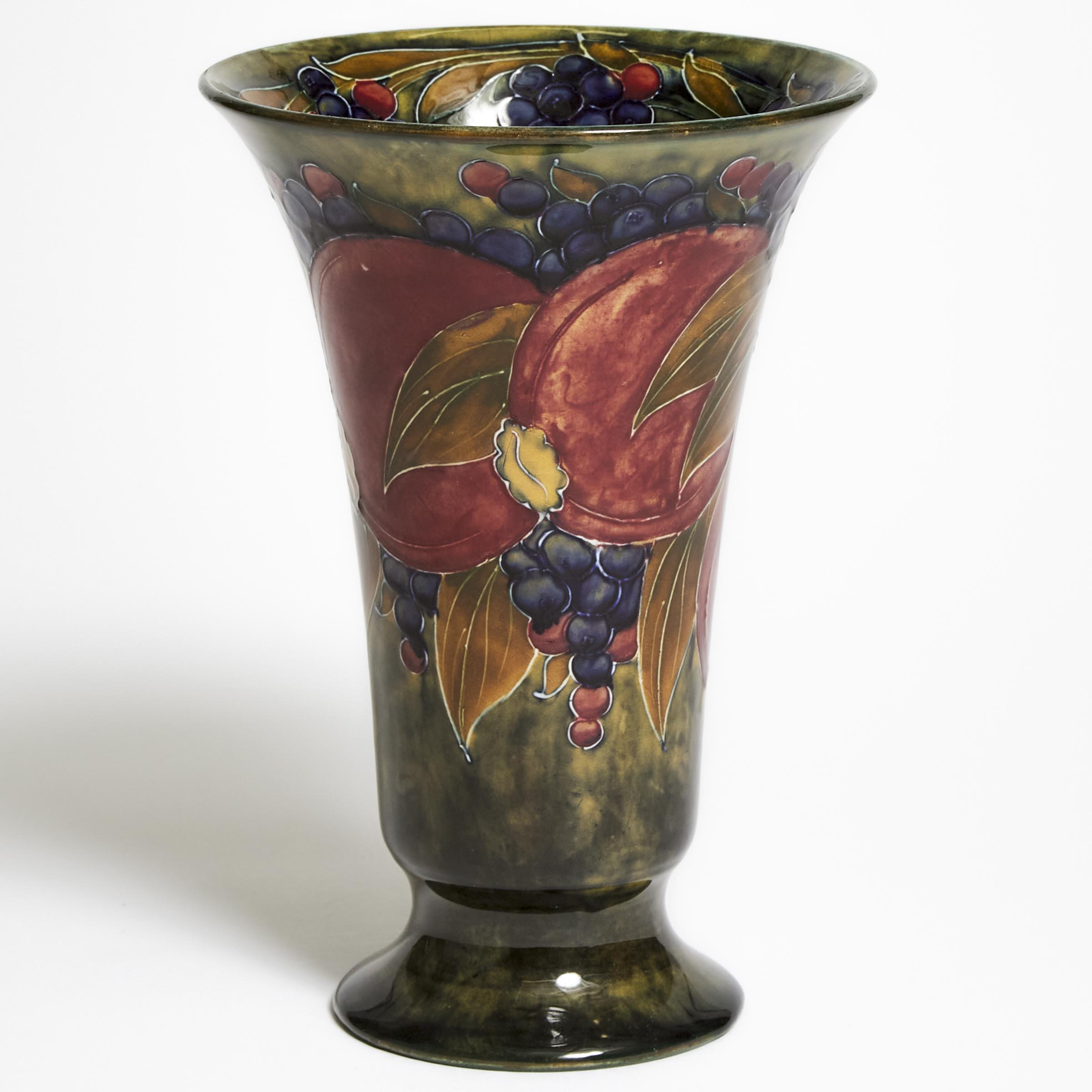 Moorcroft Pomegranate Vase c 1914 16 2f2216