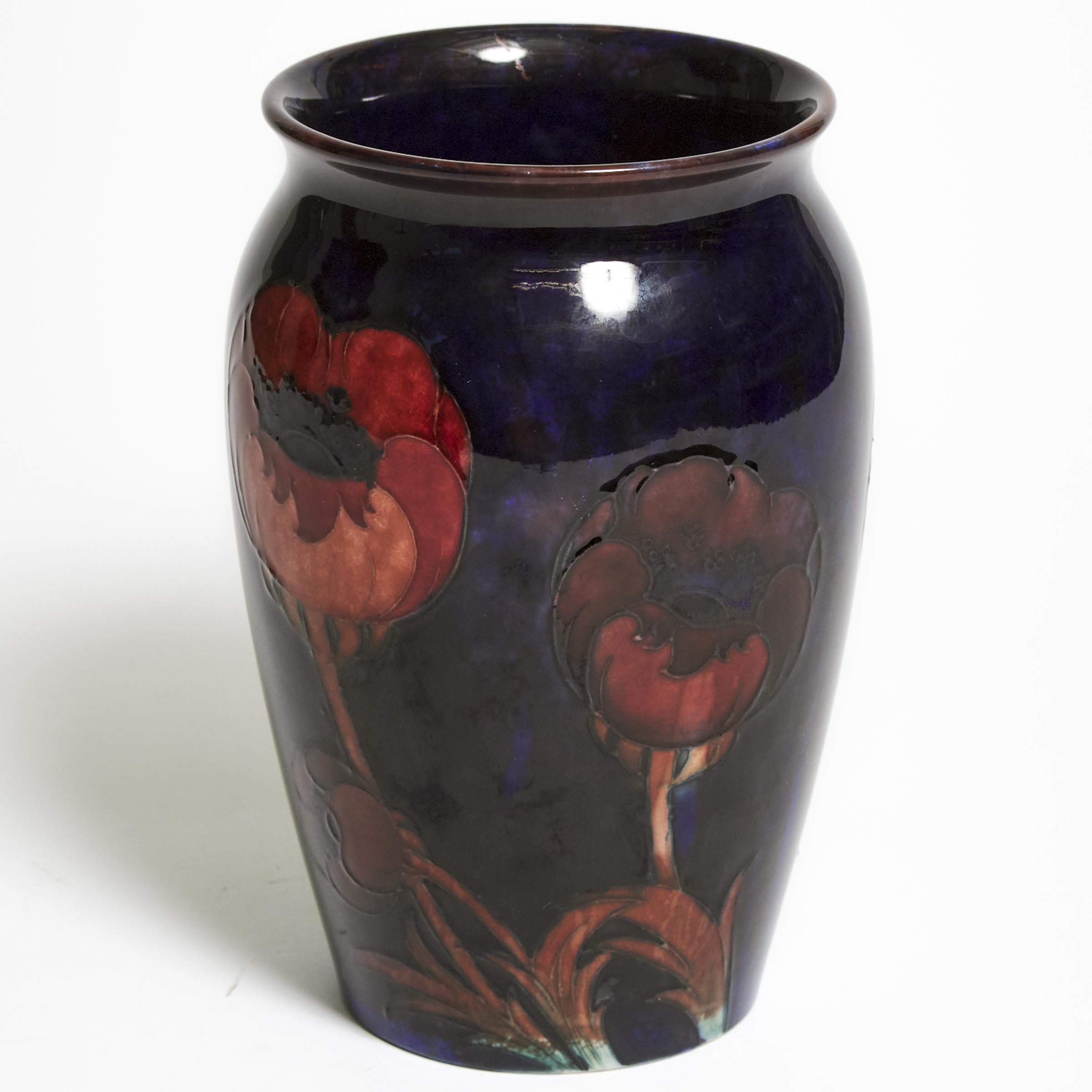 Moorcroft Flamb Poppy Vase c 1925 2f2225