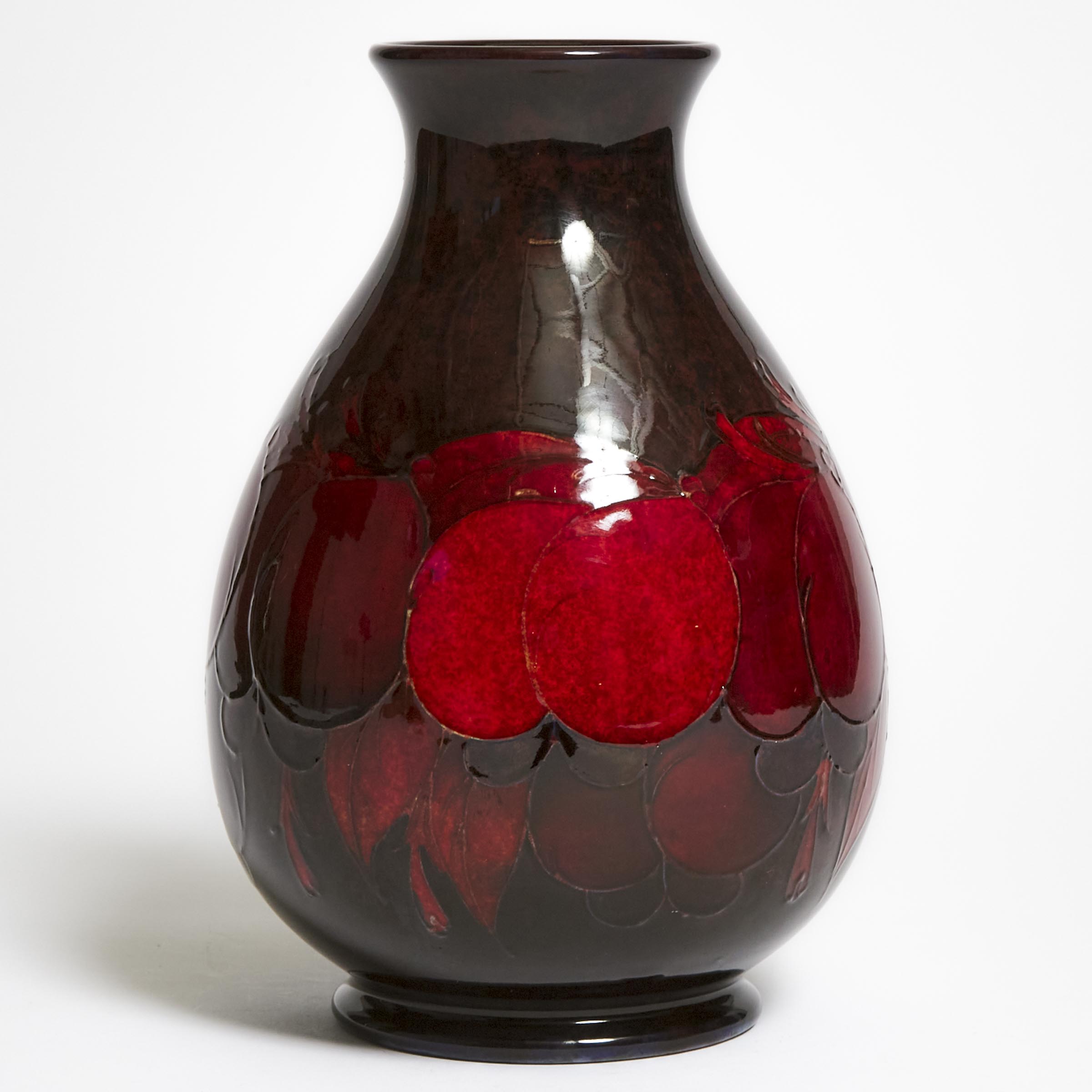 Moorcroft Flamb Wisteria Vase  2f2237