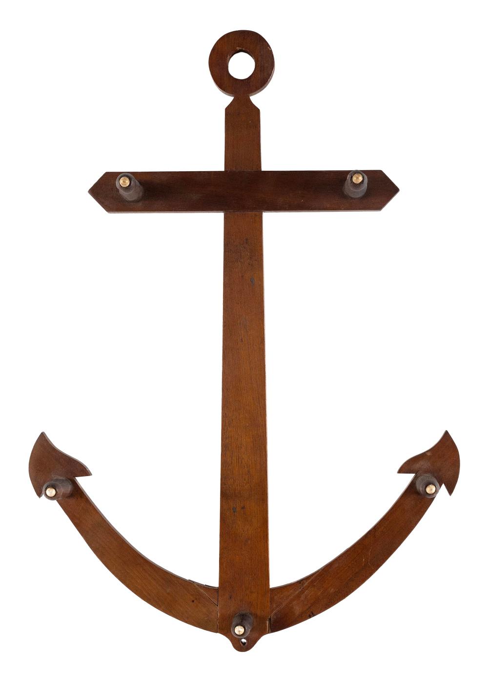 ANCHOR FORM WALL HANGER EARLY 20TH 2f225b