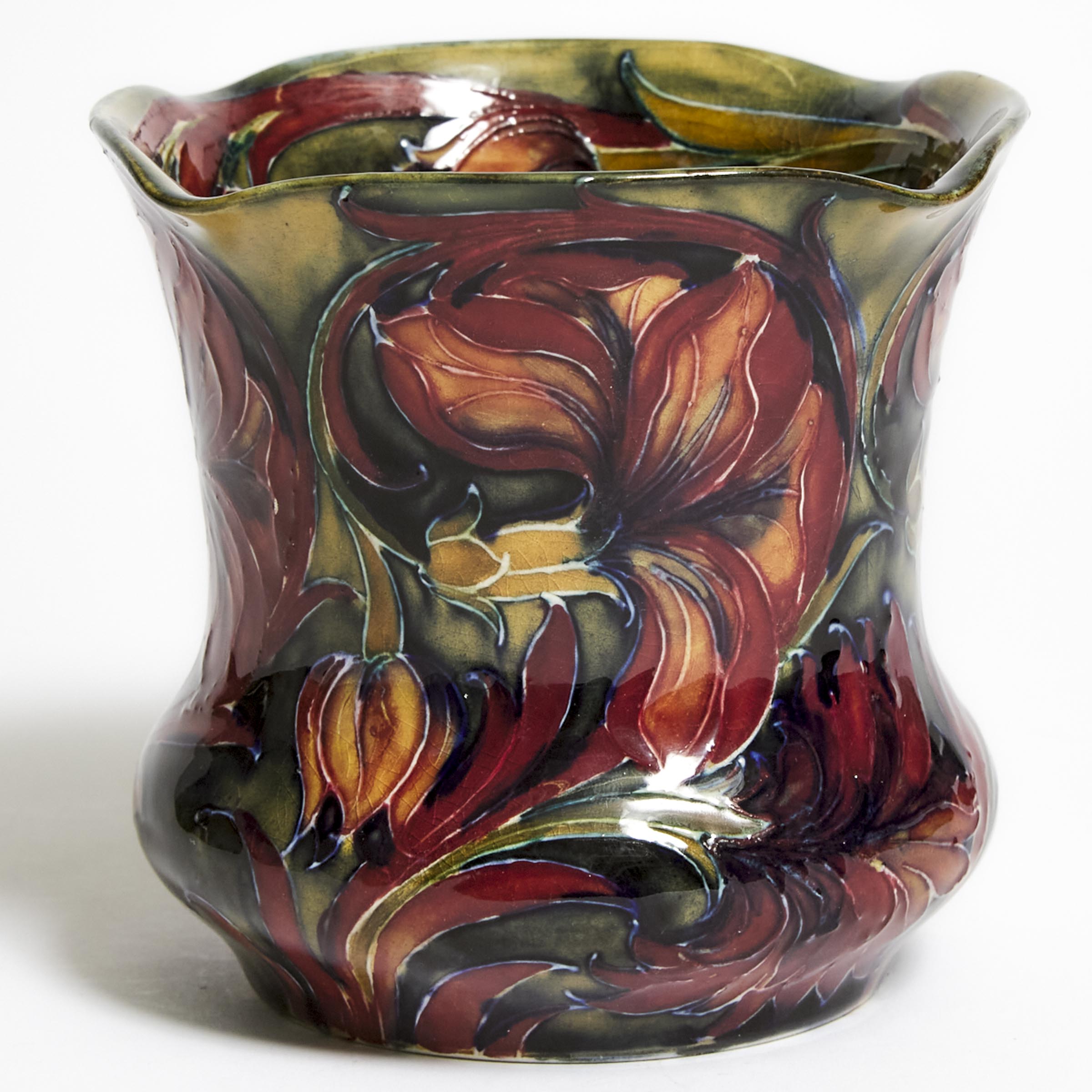 Moorcroft Spanish Vase c 1913 2f2257