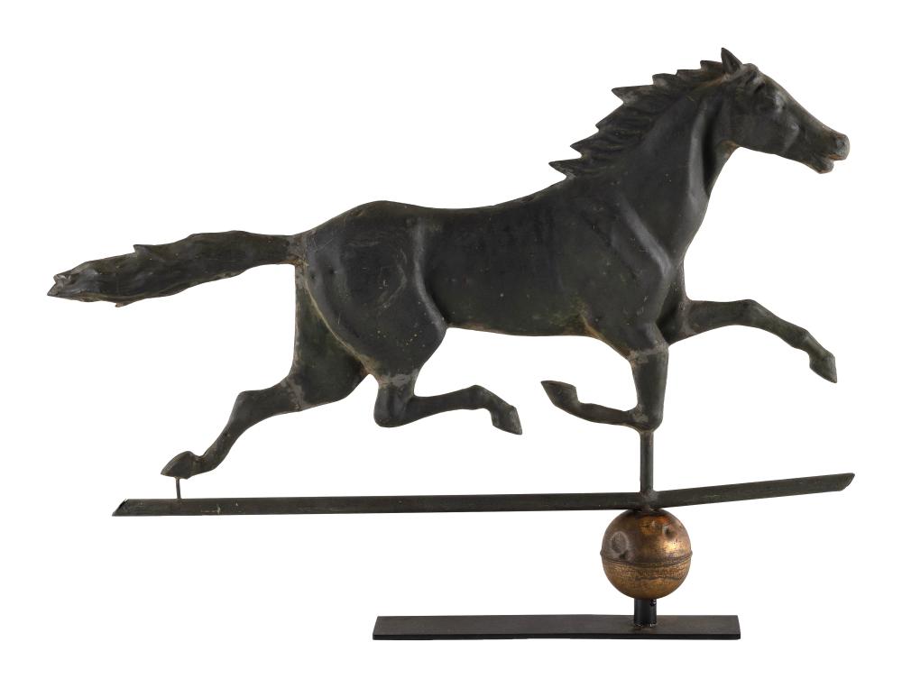 COPPER GALLOPING HORSE WEATHER 2f22d6