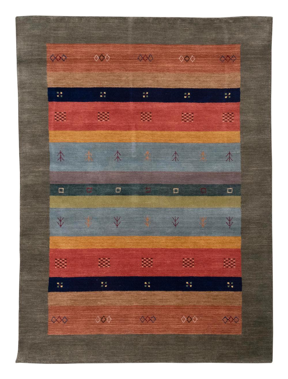 GABBEH RUG 5 1 X 7 0 21ST CENTURYGABBEH 2f236b