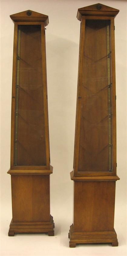 Pair of Neoclassical style fruitwood 4b6cb