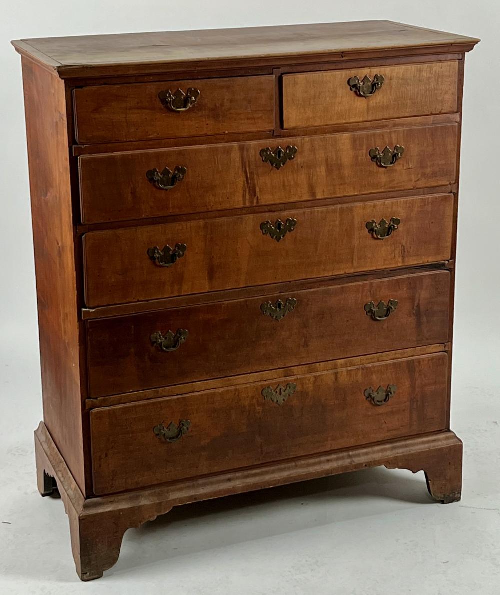 CHIPPENDALE BUREAU EARLY 19TH CENTURY