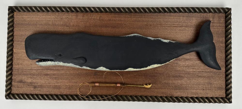 ROGER MITCHELL MOUNTED SPERM WHALE 2f2427