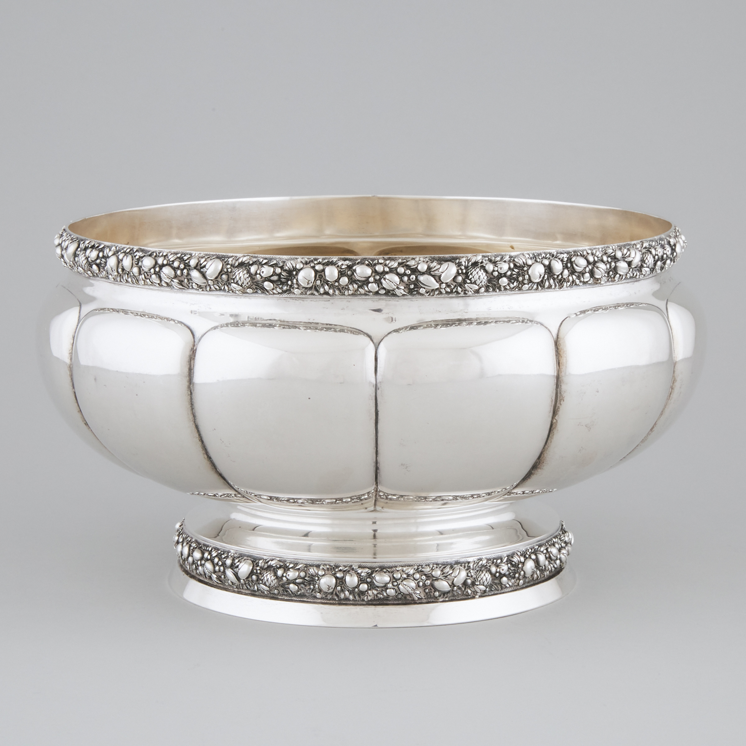 German Silver Footed Bowl Clemens 2f2478