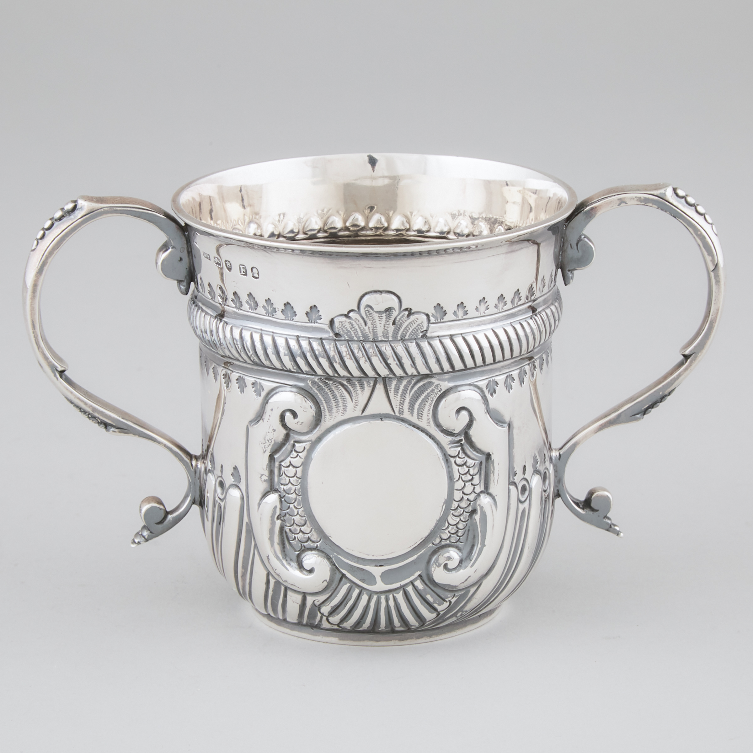 George III Silver Caudle Cup William 2f24b1