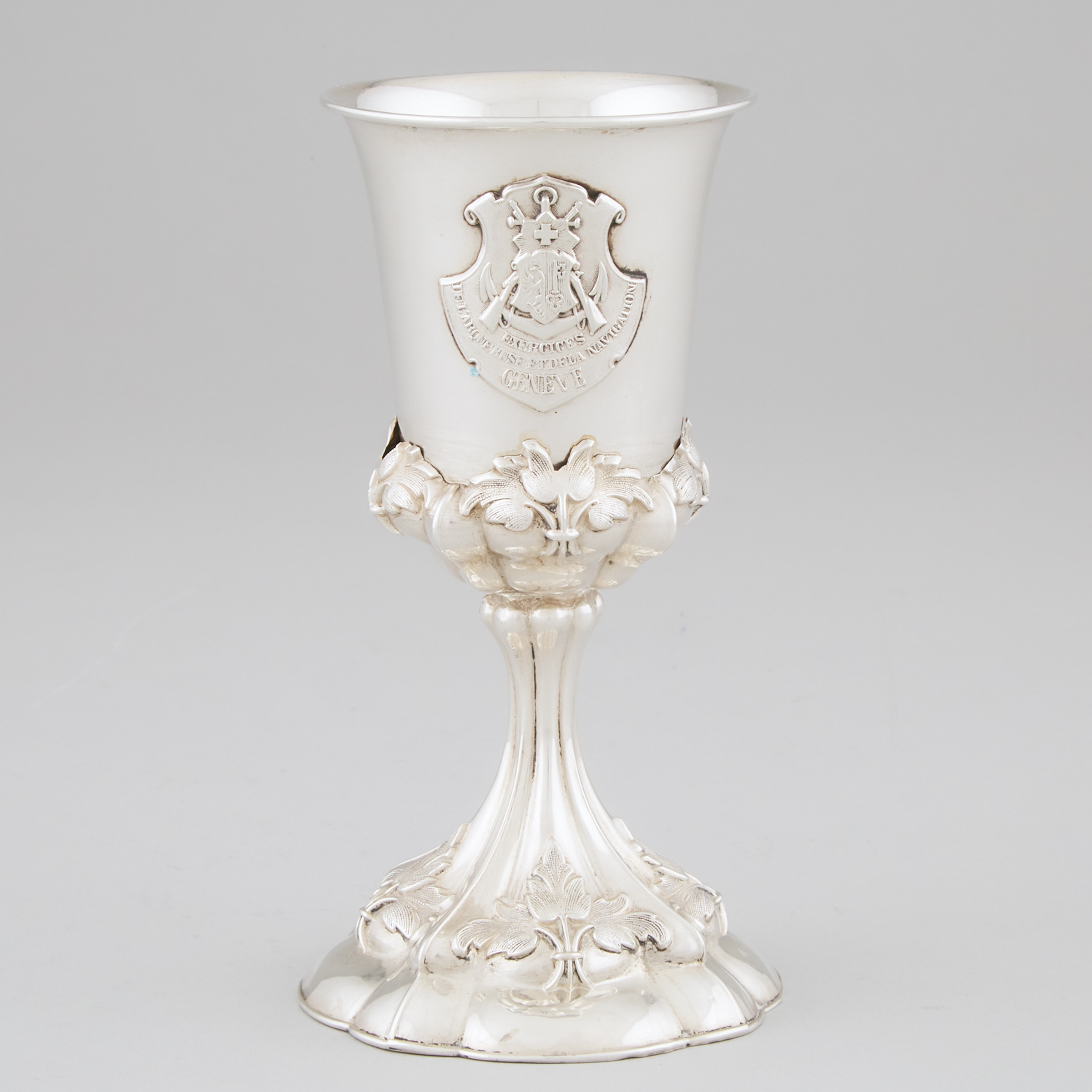 Swiss Silver Goblet c 1874 an 2f24f7