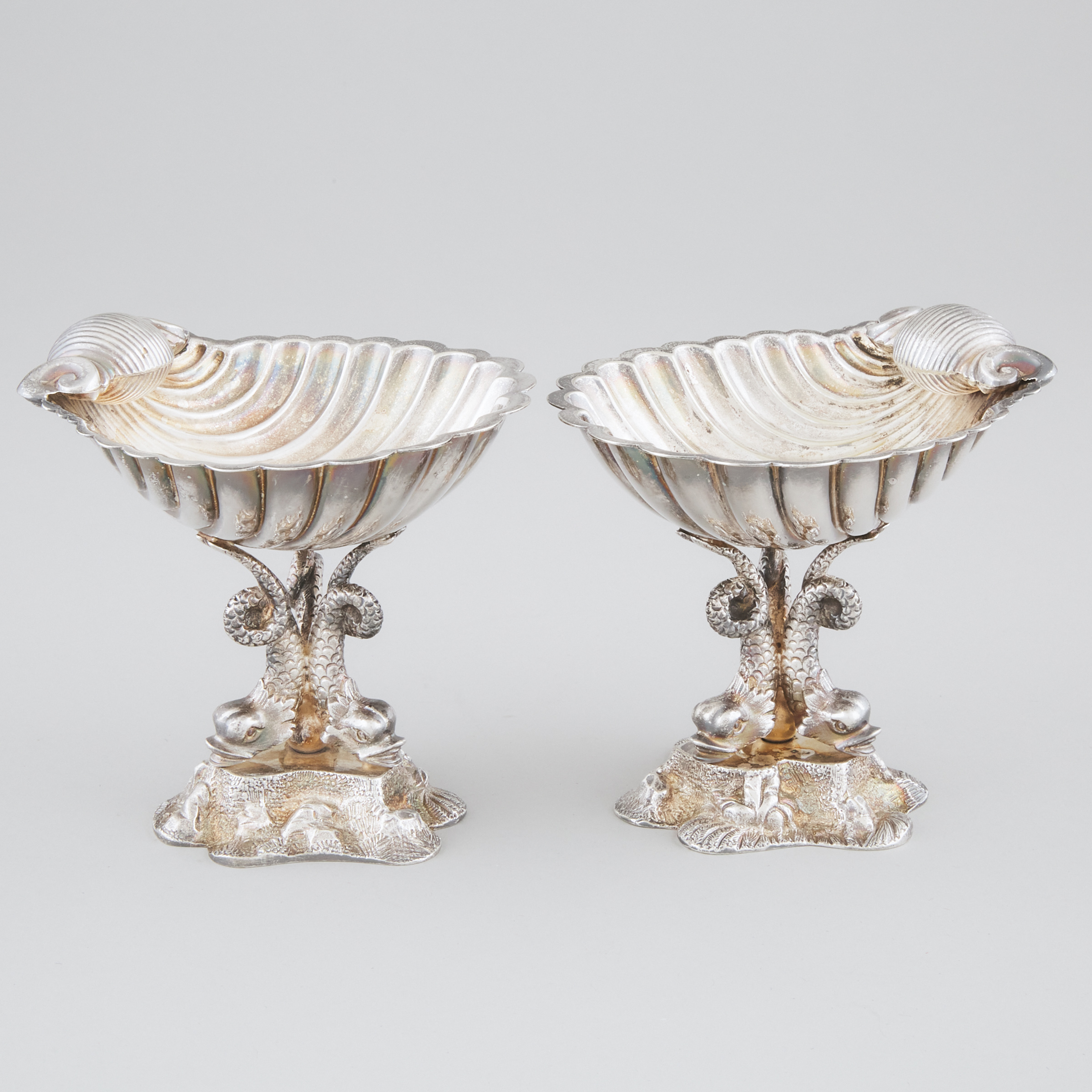 Pair of Victorian Silver Plated