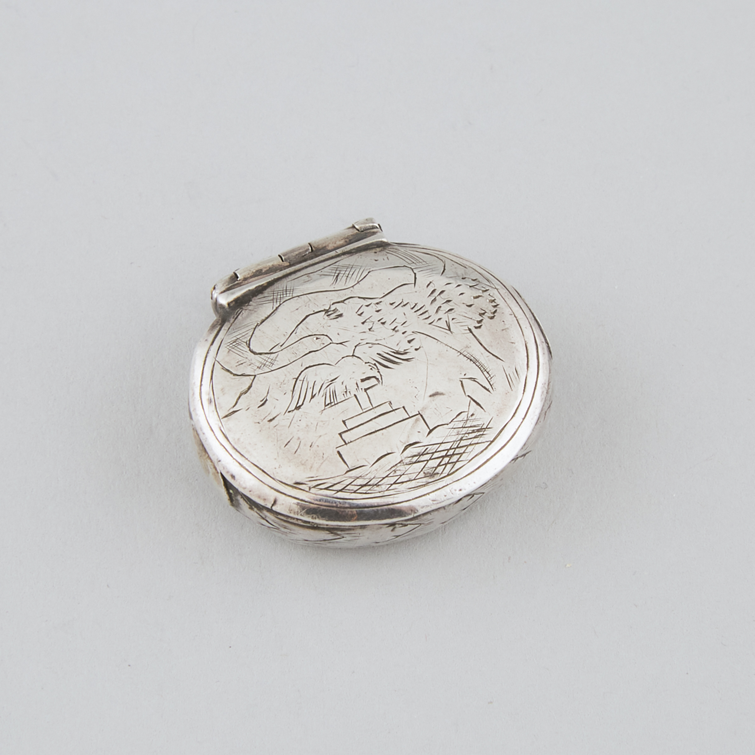 William & Mary Silver Engraved