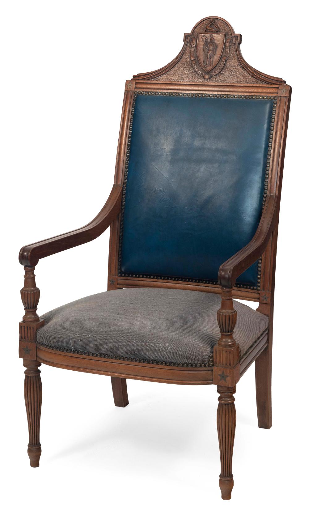 MASSACHUSETTS STATE HOUSE ARMCHAIR