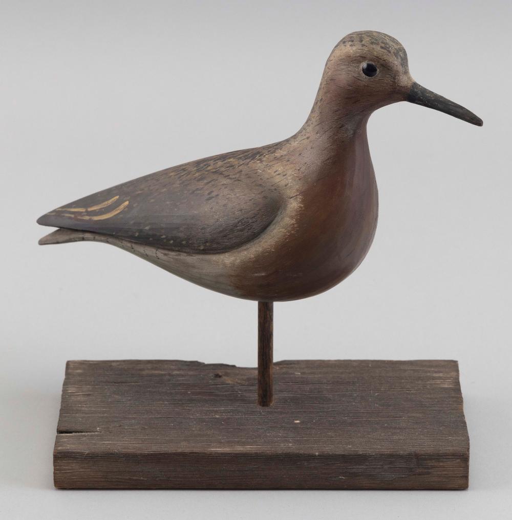 WILLIAM GIBIAN ROBIN SNIPE CARVING 2f257c