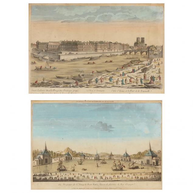 TWO 18TH CENTURY OPTIC VIEWS OF 2f003e