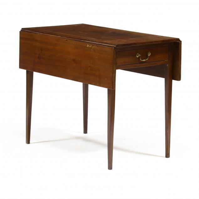 GEORGE III MAHOGANY PEMBROKE TABLE 2f0063