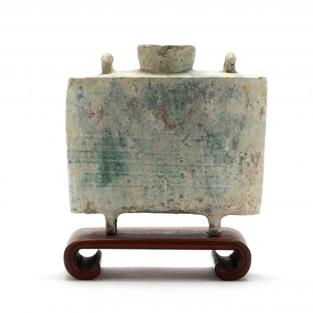 A CHINESE GREEN GLAZED TOMB POTTERY 2f007e