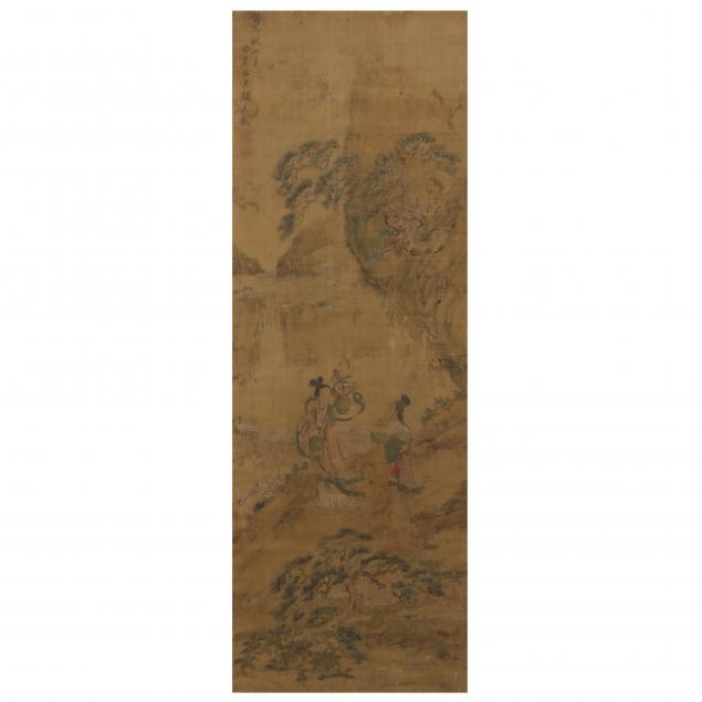 A CHINESE PAINTING OF THE QUEEN 2f0091