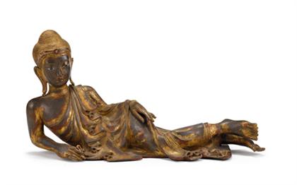 Good gilt bronze and jeweled figure 4b346