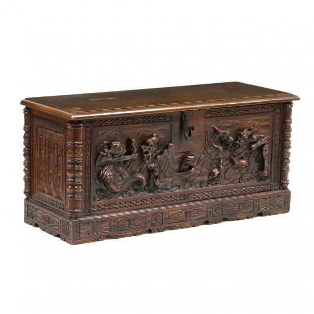 ITALIAN RENAISSANCE STYLE CARVED 2f0196