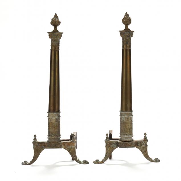 PAIR OF CLASSICAL STYLE COLUMNAR