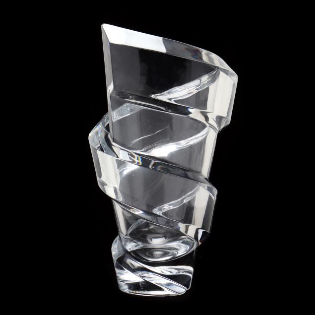 BACCARAT CRYSTAL SPIRALE VASE France,