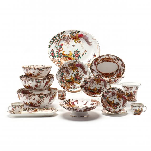 ROYAL CROWN DERBY, (143) PIECES