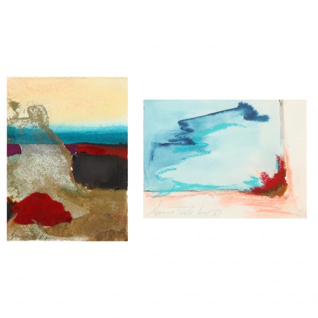 NANCY TUTTLE MAY (NC), TWO WORKS