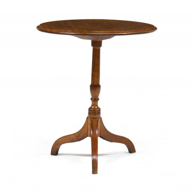 SOUTHERN LATE FEDERAL WALNUT CANDLESTAND 2f043a
