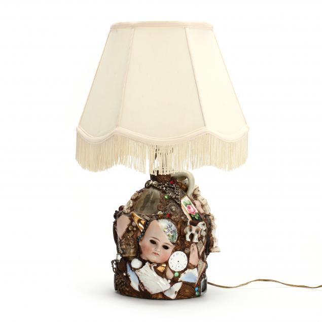 MEMORY JUG TABLE LAMP  Two gallon