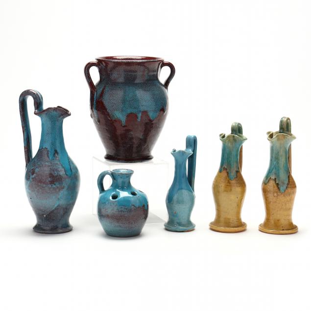 GROUP OF NORTH STATE POTTERY, 3RD