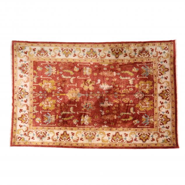 USHAK CARPET Wool foundation, mottled