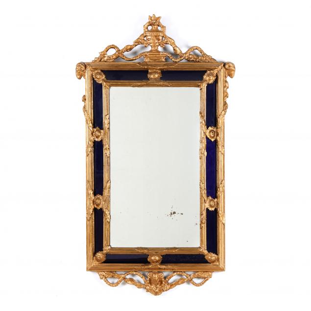 NEOCLASSICAL STYLE GILT MIRROR