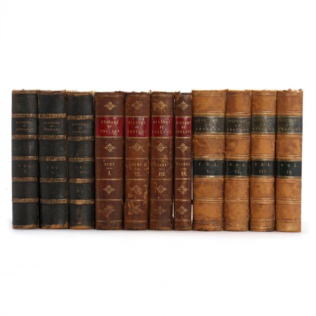 THREE 19TH CENTURY SETS OF HUME'S