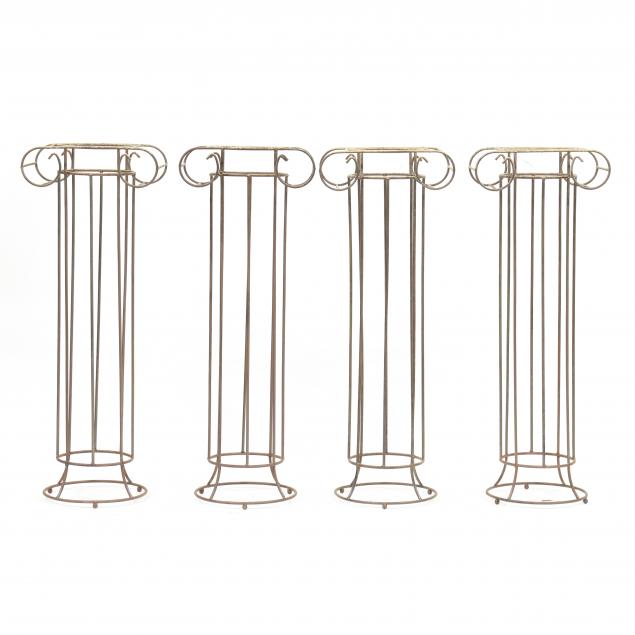 FOUR ROD IRON IONIC COLUMN GARDEN 2f0708