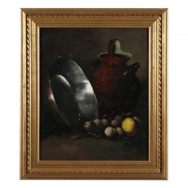 AN ANTIQUE STILL LIFE PAINTING