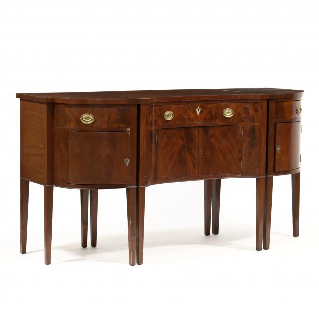 GEORGE III TRI PART MAHOGANY SERVER 2f079e