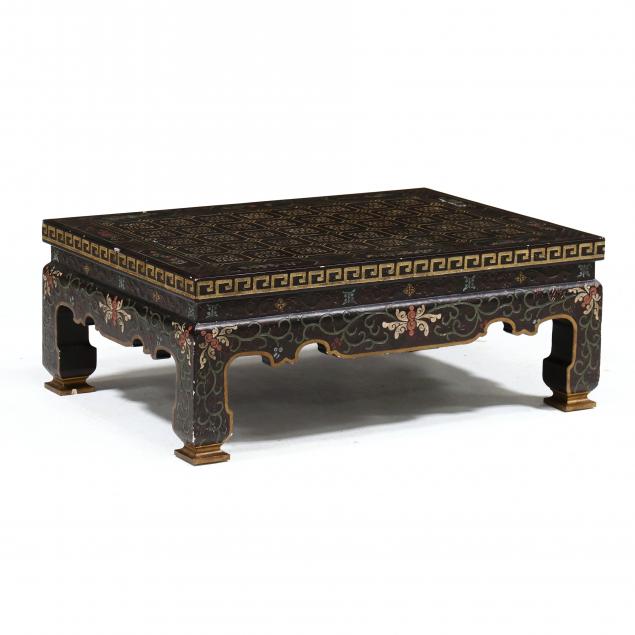 BAKER, CHINOISERIE STYLE COFFEE TABLE