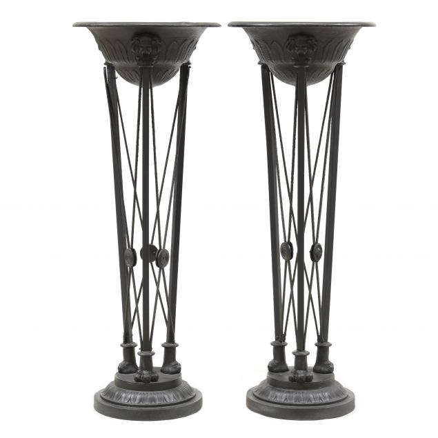 PAIR OF NEOCLASSICAL STYLE CAST 2f08bb