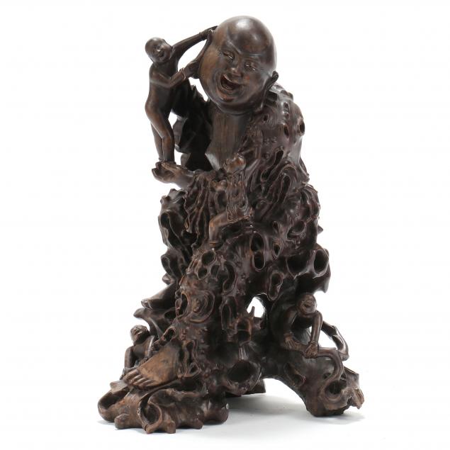 A CHINESE ROOTWOOD SCULPTURE OF 2f0960