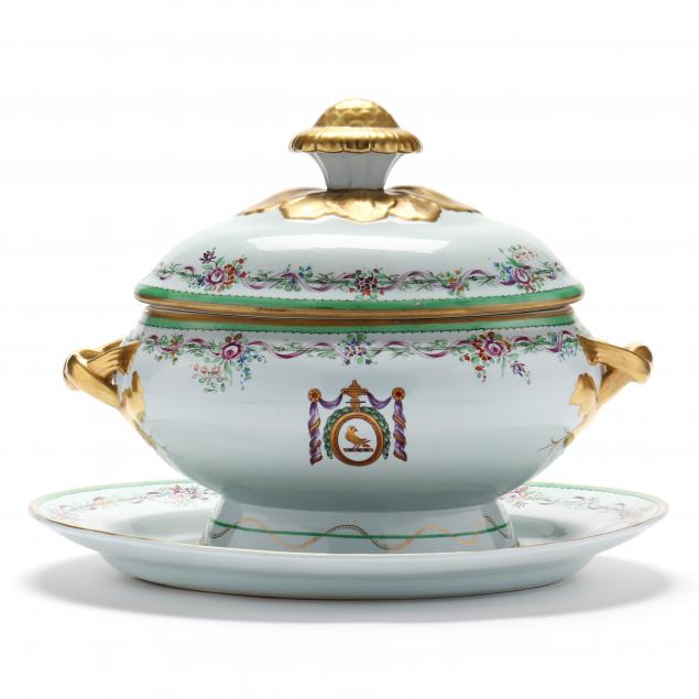 MOTTAHEDEH COVERED SOUP TUREEN 2f09ec
