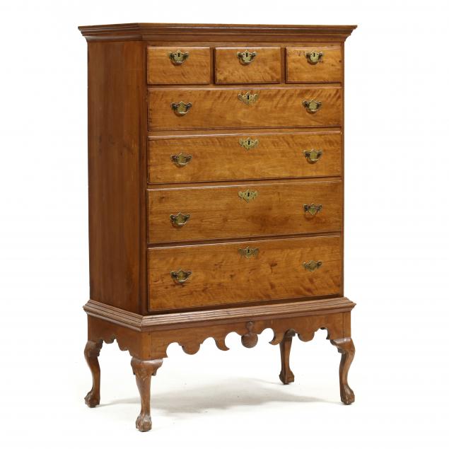 MID-ATLANTIC CHIPPENDALE WALNUT